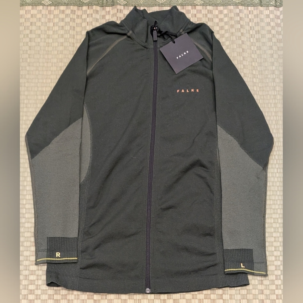 NWT Falke Ergonomic Sport System Full Zip Sweatshirt Men's Size Large